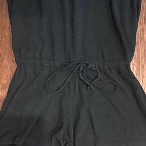 LNA SLEEVELESS ROMPER, SIZE US SMALL, BLACK - Picture 3 of 10